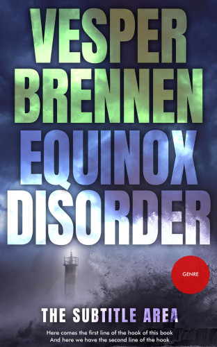 3D mockup of Bright Gray #20053 - Premade Mystery & Thriller & Suspense Book Cover