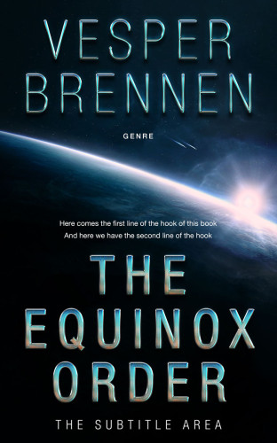 3D mockup of Firefly #20123 - Premade Science Fiction Book Cover