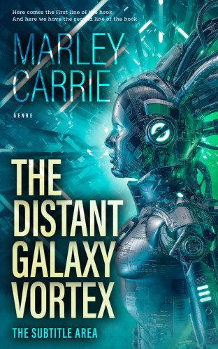 3D mockup of Tarawera #20412 - Premade Science Fiction Book Cover