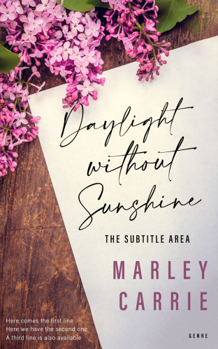 3D mockup of Wafer #20451 - Premade Literary Fiction Book Cover