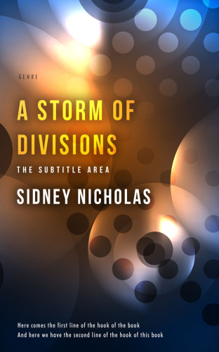 3D mockup of Masala #20515 - Premade Abstract Book Cover