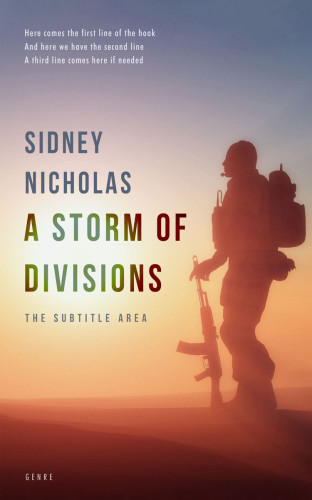 3D mockup of Vanilla #20534 - Premade Mystery & Thriller & Suspense Book Cover