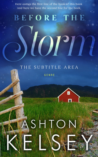 3D mockup of San Juan #20554 - Premade Literary Fiction Book Cover