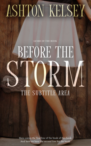 3D mockup of English Walnut #20611 - Premade Teen & Young Adult Book Cover | BookCoverZone