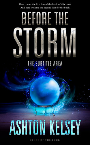 3D mockup of Submarine #20633 - Premade Fantasy Book Cover