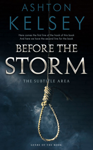 3D mockup of Bunker #20640 - Premade Mystery & Thriller & Suspense Book Cover