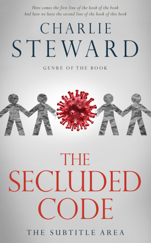 3D mockup of Alto #20783 - Premade Abstract Book Cover