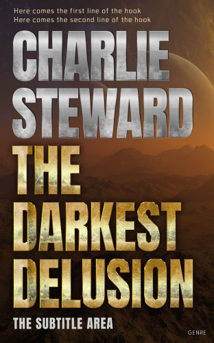 3D mockup of Cork #20850 - Premade Science Fiction Book Cover