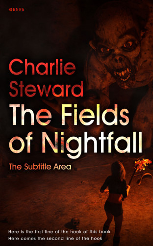 3D mockup of Graphite #21016 - Premade Horror Book Cover