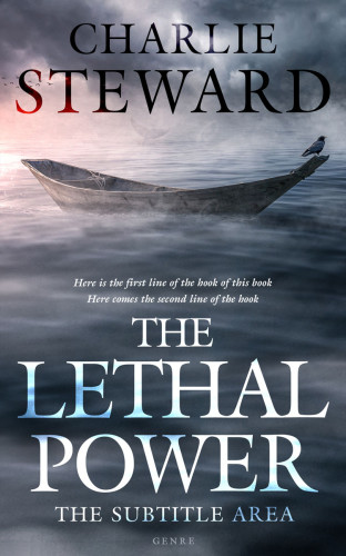 3D mockup of Trout #21086 - Premade Fantasy Book Cover | BookCoverZone