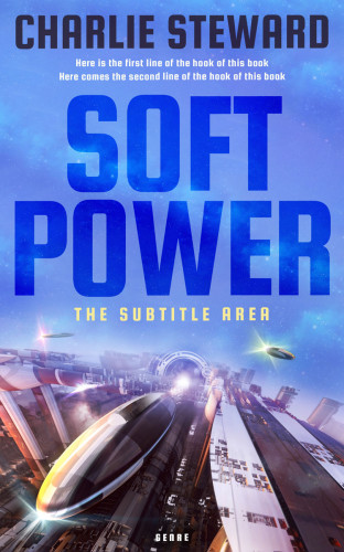 3D mockup of Havelock Blue #21093 - Premade Science Fiction Book Cover