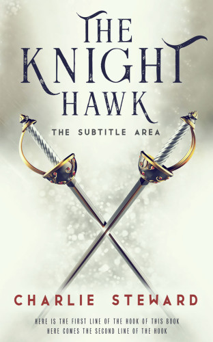 3D mockup of Periglacial Blue #21135 - Premade Fantasy Book Cover