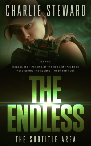 3D mockup of Black Olive #21167 - Premade Teen & Young Adult Book Cover