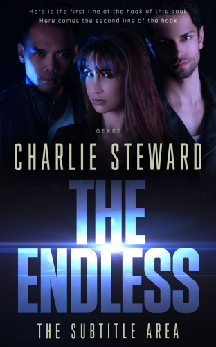 3D mockup of Cinder #21168 - Premade Action & Adventure Book Cover