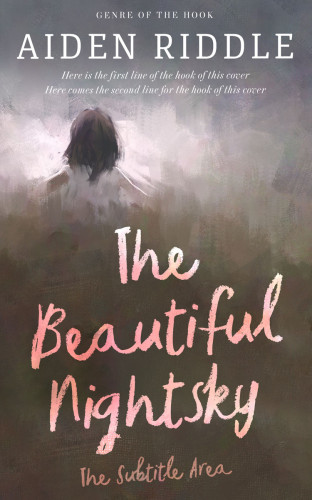 3D mockup of Fuscous Gray #21210 - Premade Teen & Young Adult Book Cover