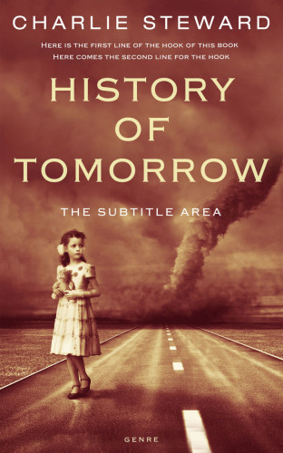 3D mockup of Sanguine Brown #21317 - Premade Apocalyptica Book Cover