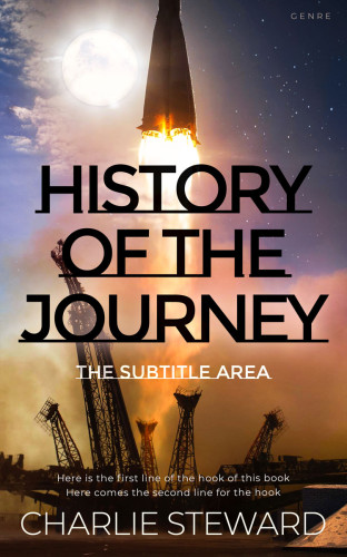 3D mockup of Brandy Rose #21332 - Premade Science Fiction Book Cover