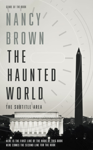 3D mockup of Quill Gray #21406 - Premade Mystery & Thriller & Suspense Book Cover