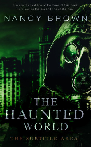 3D mockup of Racing Green #21427 - Premade Apocalyptica Book Cover | BookCoverZone