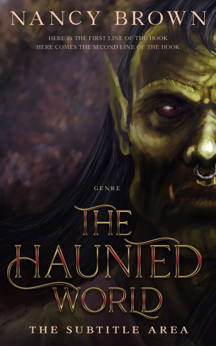 3D mockup of Thunder #21446 - Premade Fantasy Book Cover