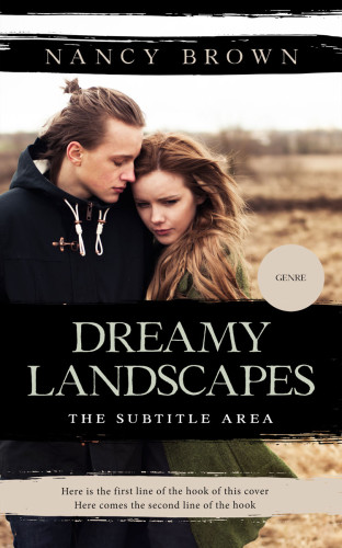 3D mockup of Cod Gray #21465 - Premade Romance Book Cover