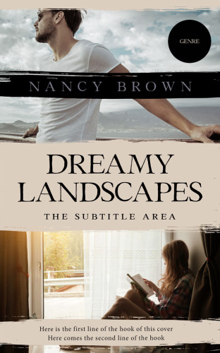 3D mockup of Swirl #21469 - Premade Romance Book Cover