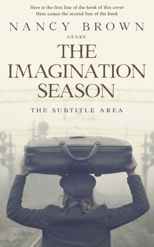 3D mockup of Trout #21493 - Premade Abstract Book Cover