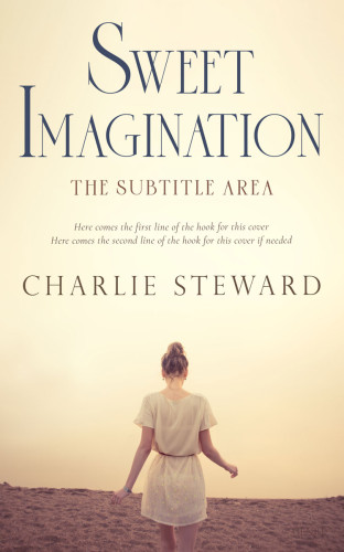 3D mockup of Citrine White #21507 - Premade Romance Book Cover