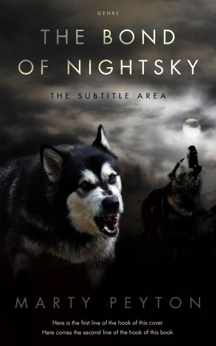 3D mockup of Cod Gray #21696 - Premade Horror Book Cover