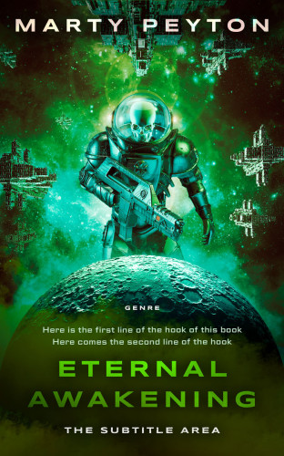 3D mockup of Seaweed #21783 - Premade Science Fiction Book Cover