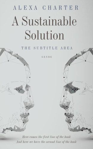 3D mockup of Tiara #21923 - Premade Abstract Book Cover | BookCoverZone