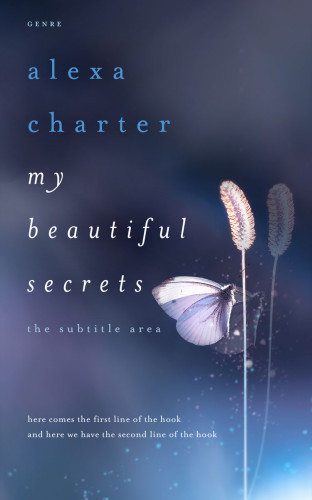 3D mockup of Oxford Blue #22075 - Premade Fantasy Book Cover