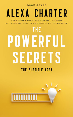 3D mockup of Tulip Tree #22110 - Premade Business Book Cover