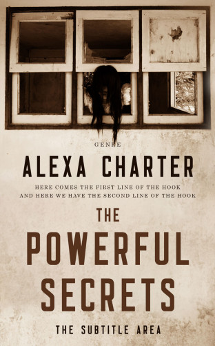 3D mockup of Akaroa #22112 - Premade Horror Book Cover