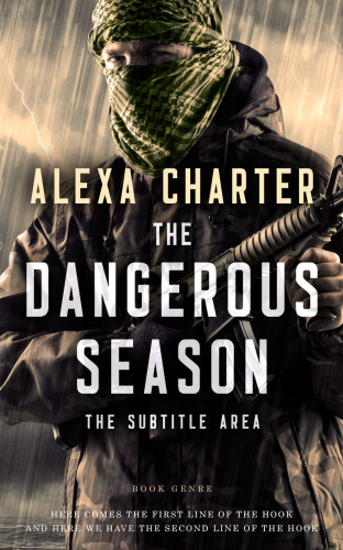 3D mockup of Akaroa #22120 - Premade Mystery & Thriller & Suspense Book Cover