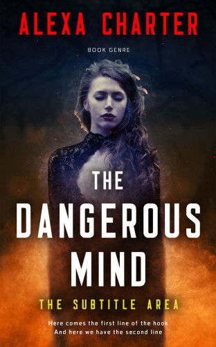 3D mockup of Thunder #22132 - Premade Fantasy Book Cover