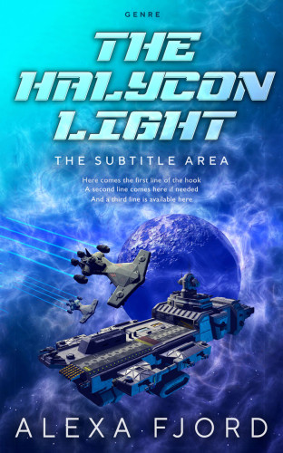 3D mockup of St Tropaz #22135 - Premade Science Fiction Book Cover