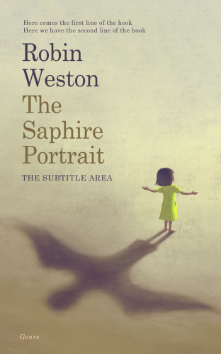 3D mockup of Thistle Green #22439 - Premade Surreal Book Cover