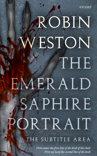 3D mockup of Mako #22443 - Premade Horror Book Cover | BookCoverZone