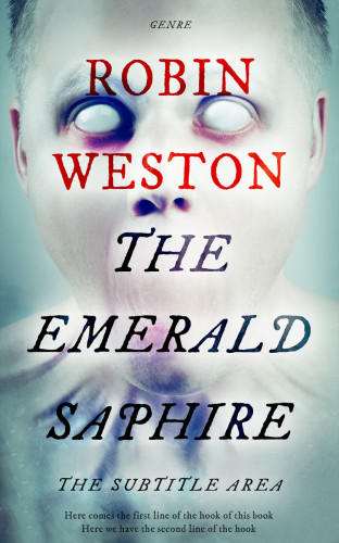 3D mockup of Tiara #22451 - Premade Horror Book Cover