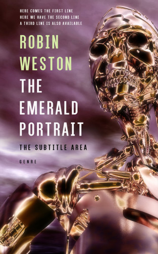 3D mockup of Ferra #22498 - Premade Science Fiction Book Cover