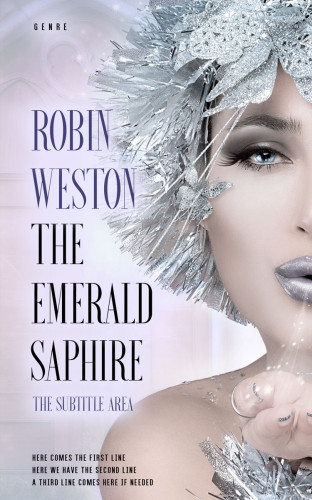 3D mockup of Gray Suit #22510 - Premade Fantasy Book Cover