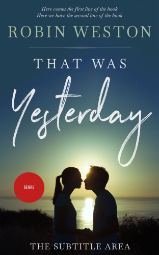 3D mockup of Oxford Blue #22557 - Premade Romance Book Cover