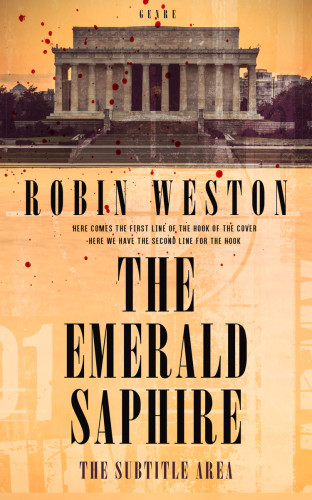 3D mockup of Manhattan #22574 - Premade Mystery & Thriller & Suspense Book Cover