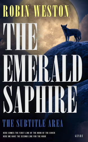 3D mockup of Shark #22583 - Premade Horror Book Cover | BookCoverZone