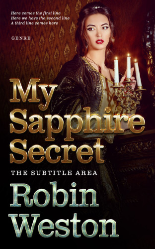 3D mockup of Coffee Bean #22617 - Premade Historical Book Cover