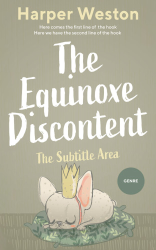 3D mockup of Taupe Gray #22784 - Premade Fantasy Book Cover