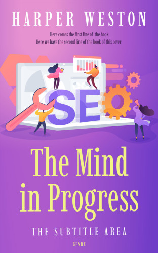 3D mockup of Amethyst #22821 - Premade Business Book Cover