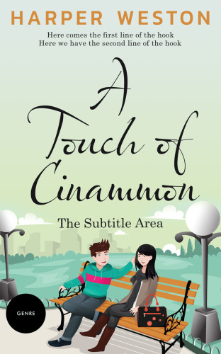 3D mockup of Surf Crest #22865 - Premade Romance Book Cover