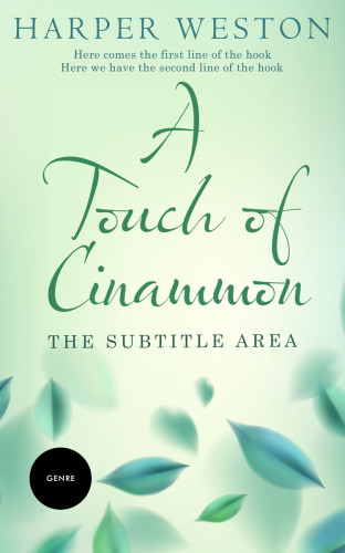 3D mockup of Peppermint #22868 - Premade Nature Book Cover